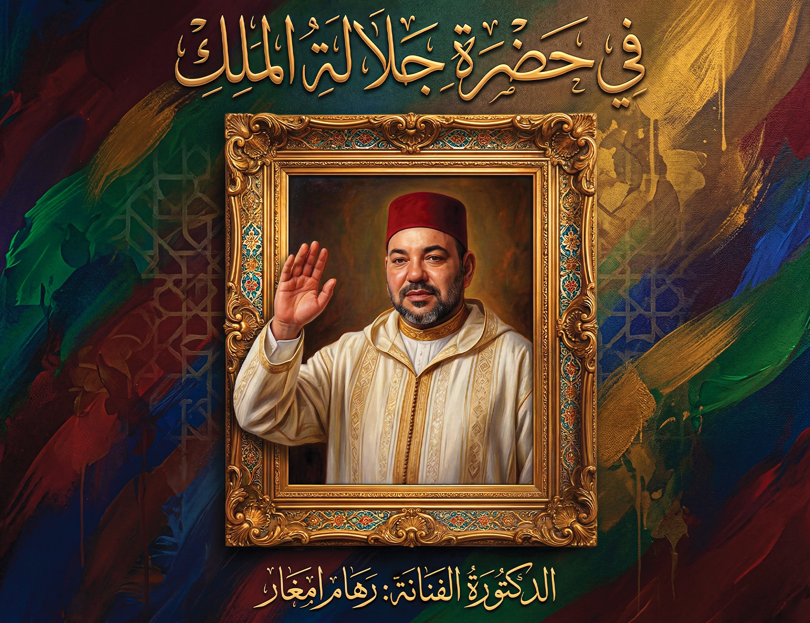 في حضرة جلالة الملك